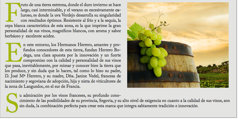 vinos herrero Bodega Rueda
